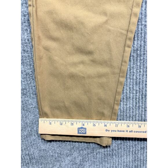 Old Navy Khaki Pants Men's 36x32 Beige Athletic Taper Flex Doe A Deer Preppy - Picture 6 of 14